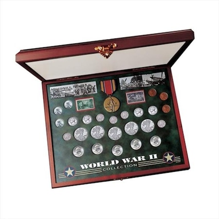 American Coin Treasures 2851 Comprehensive World War II Coin & Stamp Set